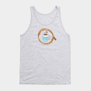 Coffee Cup with Stain Rings Tank Top